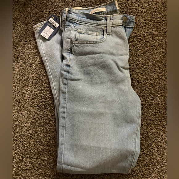 Universal Thread Blue Flare Wide Leg Jeans - Picture 2 of 5